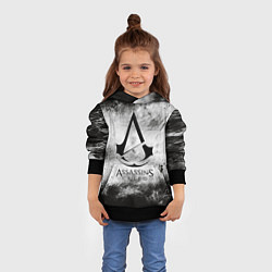 Толстовка-худи детская Assassin’s Creed, цвет: 3D-черный — фото 2