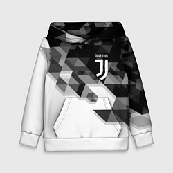 Толстовка-худи детская JUVENTUS, цвет: 3D-белый