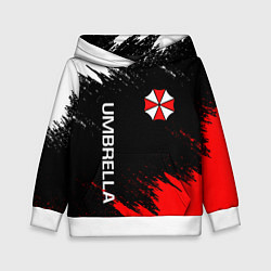 Толстовка-худи детская UMBRELLA CORP, цвет: 3D-белый