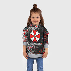 Толстовка-худи детская UMBRELLA CORP, цвет: 3D-меланж — фото 2