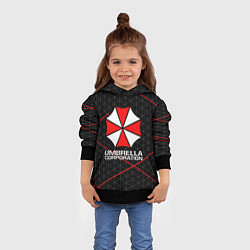 Толстовка-худи детская UMBRELLA CORP, цвет: 3D-черный — фото 2