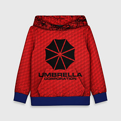 Толстовка-худи детская Umbrella Corporation, цвет: 3D-синий