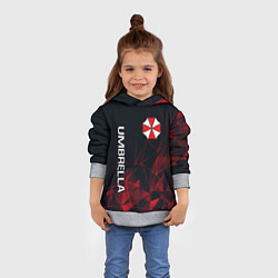 Толстовка-худи детская UMBRELLA CORP, цвет: 3D-меланж — фото 2