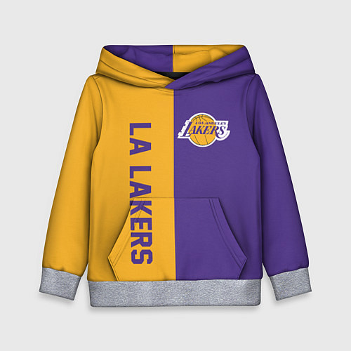 Детская толстовка LA LAKERS / 3D-Меланж – фото 1