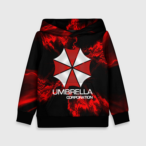 Детская толстовка UMBRELLA CORP / 3D-Черный – фото 1