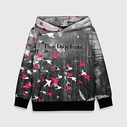 Толстовка-худи детская Three Days Grace art, цвет: 3D-черный