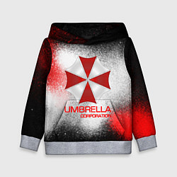 Толстовка-худи детская UMBRELLA CORP, цвет: 3D-меланж