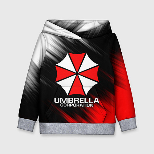 Детская толстовка UMBRELLA CORP / 3D-Меланж – фото 1