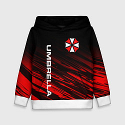 Толстовка-худи детская UMBRELLA CORPORATION, цвет: 3D-белый