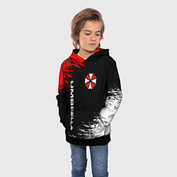 Толстовка-худи детская UMBRELLA CORPORATION, цвет: 3D-черный — фото 2