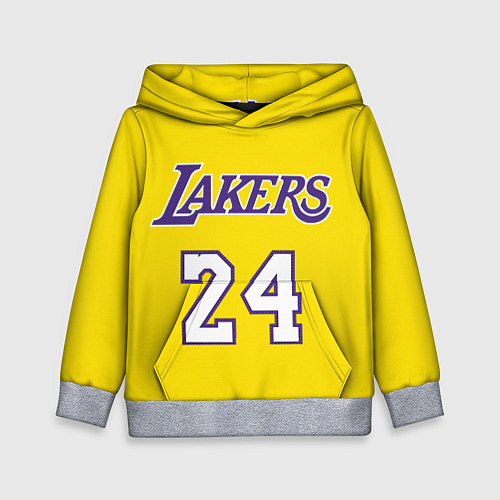 Детская толстовка Kobe Bryant 24 / 3D-Меланж – фото 1