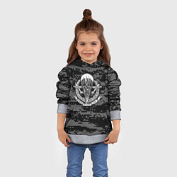 Толстовка-худи детская ВДВ СССР, цвет: 3D-меланж — фото 2