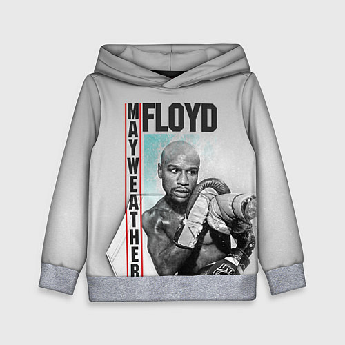 Детская толстовка Флойд Мейвезер / 3D-Меланж – фото 1