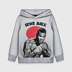 Толстовка-худи детская Iron Mike, цвет: 3D-меланж