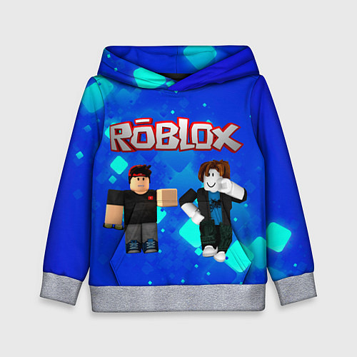 Детская толстовка ROBLOX / 3D-Меланж – фото 1