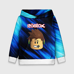 Толстовка-худи детская ROBLOX, цвет: 3D-белый