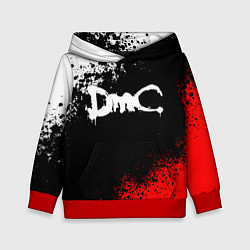 Толстовка-худи детская DEVIL MAY CRY DMC, цвет: 3D-красный