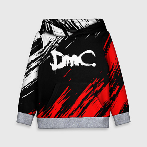 Детская толстовка DEVIL MAY CRY DMC / 3D-Меланж – фото 1