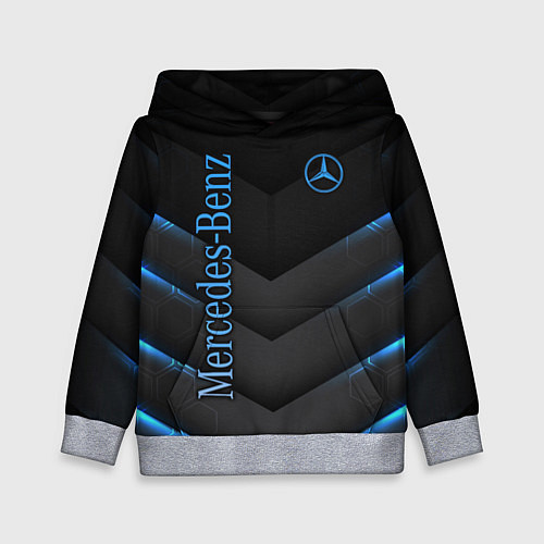 Детская толстовка Mercedes-Benz / 3D-Меланж – фото 1