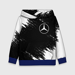 Толстовка-худи детская MERCEDES, цвет: 3D-синий