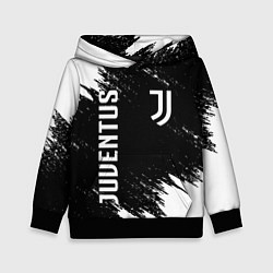 Толстовка-худи детская JUVENTUS, цвет: 3D-черный