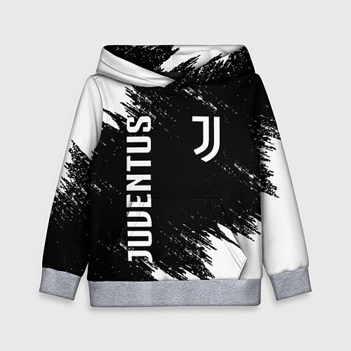 Детская толстовка JUVENTUS / 3D-Меланж – фото 1