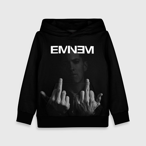 Детская толстовка EMINEM / 3D-Черный – фото 1