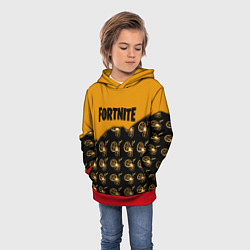 Толстовка-худи детская Fortnite 2 глава 2 часть, цвет: 3D-красный — фото 2