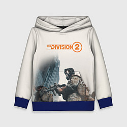 Толстовка-худи детская The Division 2 Military, цвет: 3D-синий
