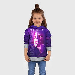 Толстовка-худи детская Доктор Стоун, цвет: 3D-меланж — фото 2