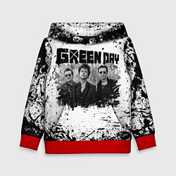 Толстовка-худи детская GreenDay, цвет: 3D-красный