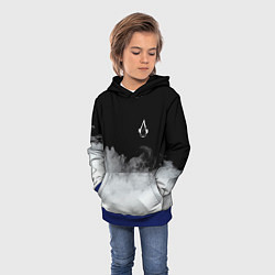 Толстовка-худи детская Assassin??s Creed, цвет: 3D-синий — фото 2