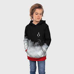 Толстовка-худи детская Assassin??s Creed, цвет: 3D-красный — фото 2