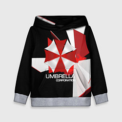 Толстовка-худи детская UMBRELLA CORP, цвет: 3D-меланж