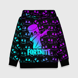 Толстовка-худи детская FORTNITE X MARSHMELLO, цвет: 3D-черный