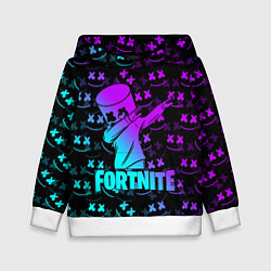 Толстовка-худи детская FORTNITE X MARSHMELLO, цвет: 3D-белый
