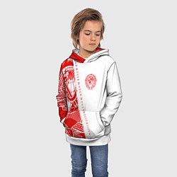 Толстовка-худи детская СССР, цвет: 3D-белый — фото 2