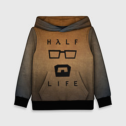 Толстовка-худи детская HALF-LIFE, цвет: 3D-черный