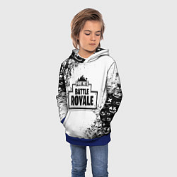 Толстовка-худи детская Fortnite & Marshmello, цвет: 3D-синий — фото 2