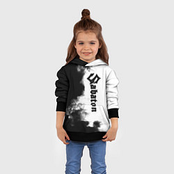 Толстовка-худи детская Sabaton, цвет: 3D-черный — фото 2