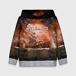 Толстовка-худи детская Sabaton, цвет: 3D-меланж