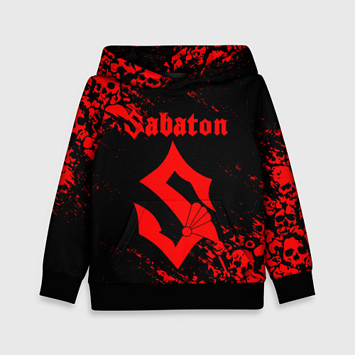 Детская толстовка SABATON / 3D-Черный – фото 1