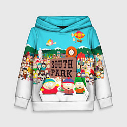 Толстовка-худи детская South Park, цвет: 3D-белый