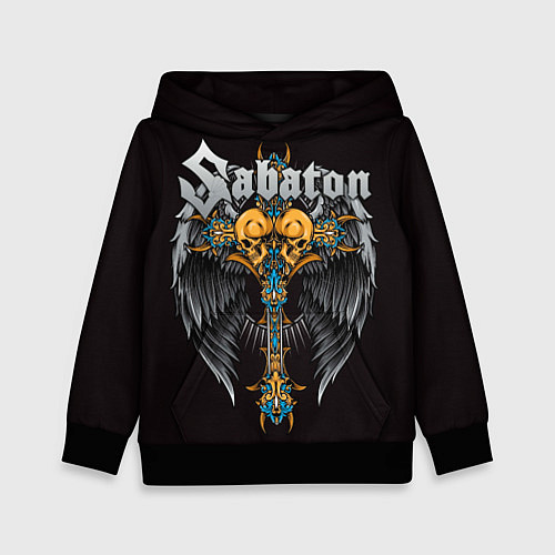 Детская толстовка SABATON / 3D-Черный – фото 1