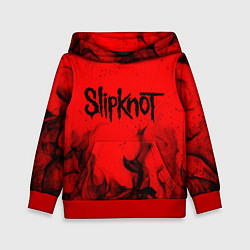 Толстовка-худи детская SLIPKNOT, цвет: 3D-красный