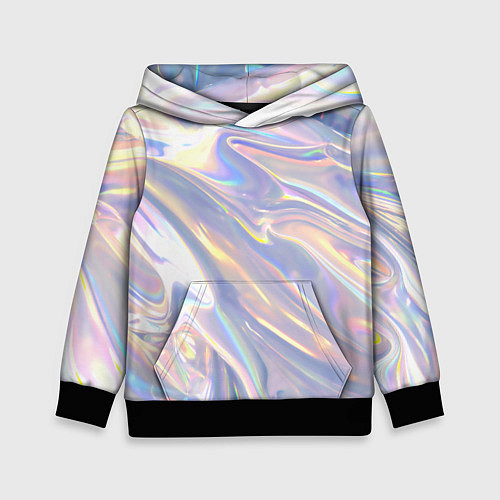 Детская толстовка Фольга / 3D-Черный – фото 1