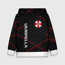 Толстовка-худи детская UMBRELLA CORP, цвет: 3D-белый