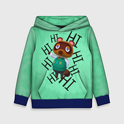 Толстовка-худи детская Халлоу, цвет: 3D-синий