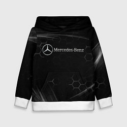 Толстовка-худи детская MERCEDES, цвет: 3D-белый