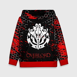 Толстовка-худи детская OVERLORD, цвет: 3D-красный